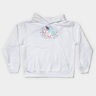 Go Away Arrows Kids Hoodie